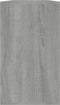 vidaXL - Schoenenbank - 80x24x45 - cm - bewerkt - hout - grijs - sonoma - eikenkleur