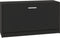 vidaXL - Schoenenbank - 80x24x45 - cm - bewerkt - hout - zwart