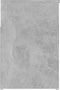 vidaXL - Schoenenbank - 80x30x45 - cm - bewerkt - hout - betongrijs