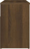 vidaXL - Schoenenbank - 80x30x45 - cm - bewerkt - hout - bruin - eikenkleur