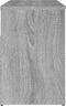 vidaXL - Schoenenbank - 80x30x45 - cm - bewerkt - hout - grijs - sonoma - eikenkleurig