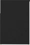 vidaXL - Schoenenbank - 80x30x45 - cm - bewerkt - hout - zwart
