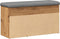 vidaXL - Schoenenbank - 82x32x45,5 - cm - bewerkt - hout - artisanaal - eikenkleur