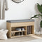 vidaXL - Schoenenbank - 82x32x45,5 - cm - bewerkt - hout - sonoma - eikenkleurig