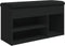 vidaXL - Schoenenbank - 82x32x45,5 - cm - bewerkt - hout - zwart
