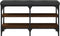 vidaXL - Schoenenbank - 82x32x47 - cm - bewerkt - hout - bruin - eikenkleur
