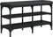 vidaXL - Schoenenbank - 82x32x47 - cm - bewerkt - hout - zwart