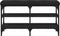 vidaXL - Schoenenbank - 82x32x47 - cm - bewerkt - hout - zwart