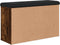 vidaXL - Schoenenbank - 82x32x50 - cm - bewerkt - hout - gerookt - eikenkleurig