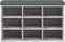 vidaXL - Schoenenbank - 82x32x50 - cm - bewerkt - hout - grijs - sonoma - eikenkleurig