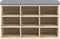 vidaXL - Schoenenbank - 82x32x50 - cm - bewerkt - hout - sonoma - eikenkleurig