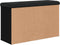 vidaXL - Schoenenbank - 82x32x50 - cm - bewerkt - hout - zwart