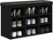 vidaXL - Schoenenbank - 82x32x50 - cm - bewerkt - hout - zwart
