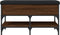 vidaXL - Schoenenbank - 82x42x45 - cm - bewerkt - hout - bruin - eikenkleur