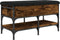 vidaXL - Schoenenbank - 82x42x45 - cm - bewerkt - hout - gerookt - eikenkleurig