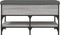 vidaXL - Schoenenbank - 82x42x45 - cm - bewerkt - hout - grijs - sonoma - eikenkleurig