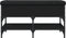 vidaXL - Schoenenbank - 82x42x45 - cm - bewerkt - hout - zwart