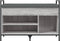 vidaXL - Schoenenbank - 85,5x32x57,5 - cm - bewerkt - hout - grijs - sonoma