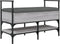 vidaXL - Schoenenbank - 85,5x42x57,5 - cm - bewerkt - hout - grijs - sonoma