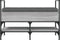 vidaXL - Schoenenbank - 85,5x42x57,5 - cm - bewerkt - hout - grijs - sonoma