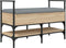 vidaXL - Schoenenbank - 85,5x42x57,5 - cm - bewerkt - hout - sonoma - eikenkleurig