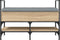 vidaXL - Schoenenbank - 85,5x42x57,5 - cm - bewerkt - hout - sonoma - eikenkleurig