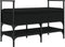 vidaXL - Schoenenbank - 85,5x42x57,5 - cm - bewerkt - hout - zwart