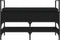 vidaXL - Schoenenbank - 85,5x42x57,5 - cm - bewerkt - hout - zwart