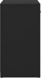 vidaXL - Schoenenbank - 94,5x31x57 - cm - bewerkt - hout - zwart