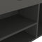 vidaXL - Schoenenbank - met - kussen - 104x30x49 - cm - bewerkt - hout - grijs