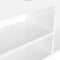 vidaXL - Schoenenbank - met - kussen - 104x30x49 - cm - bewerkt - hout - hoogglans - wit