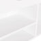 vidaXL - Schoenenbank - met - kussen - 104x30x49 - cm - bewerkt - hout - wit