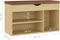 vidaXL - Schoenenbank - met - kussen - 80x30x47 - cm - bewerkt - hout - sonoma - eiken