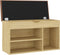 vidaXL - Schoenenbank - met - kussen - 80x30x47 - cm - bewerkt - hout - sonoma - eiken