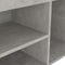 vidaXL - Schoenenbank - met - kussen - 80x30x47 - cm - bewerkt - hout - betongrijs