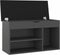 vidaXL - Schoenenbank - met - kussen - 80x30x47 - cm - bewerkt - hout - grijs
