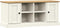 vidaXL - Schoenenbank - VIGO - 106x35x40 - cm - massief - grenenhout - wit