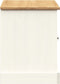 vidaXL - Schoenenbank - VIGO - 106x35x40 - cm - massief - grenenhout - wit
