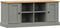 vidaXL - Schoenenbank - VIGO - 106x35x45 - cm - massief - grenenhout - grijs