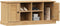 vidaXL - Schoenenbank - VIGO - 106x35x45 - cm - massief - grenenhout