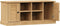 vidaXL - Schoenenbank - VIGO - 106x35x45 - cm - massief - grenenhout