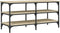 vidaXL - Schoenenbankje - 100x38,5x49 - cm - bewerkt - hout - sonoma - eikenkleurig