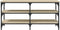 vidaXL - Schoenenbankje - 100x38,5x49 - cm - bewerkt - hout - sonoma - eikenkleurig