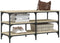 vidaXL - Schoenenbankje - 100x38,5x49 - cm - bewerkt - hout - sonoma - eikenkleurig