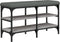vidaXL - Schoenenbankje - 82x32x47 - cm - bewerkt - hout - grijs - sonoma - eikenkleur