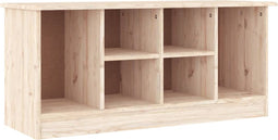 vidaXL - schoenenbankje - ALTA - 100x35x45 - cm - massief - grenenhout