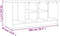 vidaXL - Schoenenbankje - ALTA - 100x35x45 - cm - massief - grenenhout - wit