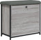 vidaXL - Schoenenbankje - met - klaplade - 62x32x56 - cm - grijs - sonoma - eikenkleur