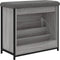 vidaXL - Schoenenbankje - met - klaplade - 62x32x56 - cm - grijs - sonoma - eikenkleur