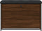 vidaXL - Schoenenbankje - met - klaplade - 82x32x56 - cm - bruin - eikenkleur